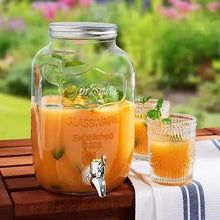 Glass Juice Dispenser with Stand & Tap 5L & 8L (view 4) — Kenya · WIMU Kitchen