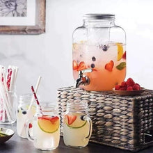 Glass Juice Dispenser with Stand & Tap 5L & 8L (view 6) — Kenya · WIMU Kitchen