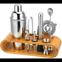 12-Piece Cocktail Shaker Set Home Bar Tool Kit with Stand, Cocktail Tools Stainless Steel Bar Gifts (view 2) — Kenya · WIMU Kitchen
