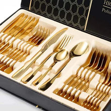 24pcs Gold cutlery Set (view 2) — Kenya · WIMU Kitchen