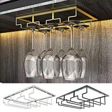 Under the cabinet hanging wine glass holder — Kenya · WIMU Kitchen