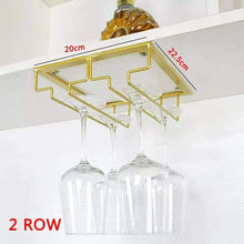 Under the cabinet hanging wine glass holder (view 3) — Kenya · WIMU Kitchen