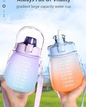 1.5L Motivational Water Bottle Big Belly Sports Gym Hydration Bottle with Time Markers BPA Free — Kenya · WIMU Kitchen