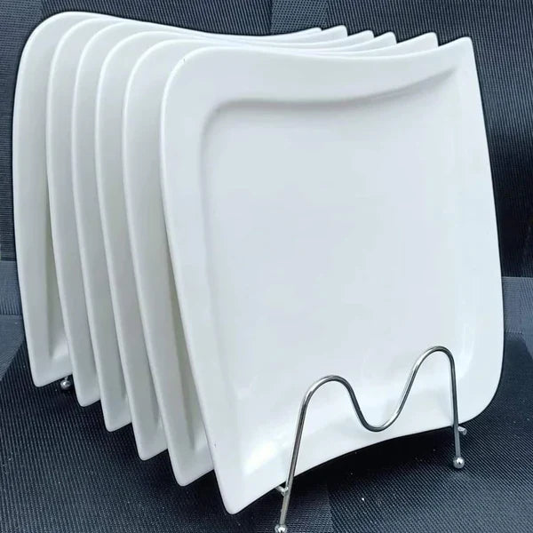 Everyday White: 10-Inch Ceramic Dinner Plates, Microwave & Dishwasher Safe — WIMU Kitchen Nairobi — Kenya · WIMU Kitchen Nairobi