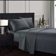 6*6 Stripped cotton flat bedsheets — Kenya · WIMU Kitchen