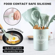 12pcs Silicone spoons set (view 2) — Kenya · WIMU Kitchen