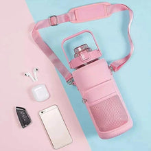 2L Motivational Water Bottle with Cover/ Sleeve with Portable Strap — Kenya · WIMU Kitchen