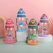 BPA free kids water bottle with a silicon straw — Kenya · WIMU Kitchen