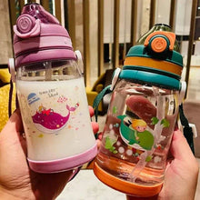 BPA free kids water bottle with a silicon straw — Kenya · WIMU Kitchen