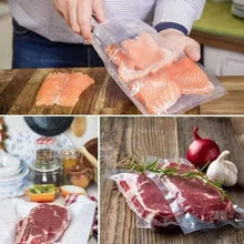 100-piece food vacuum-seal storage bags for freezing and keeping food fresh – alternate view — Kenya · WIMU Kitchen