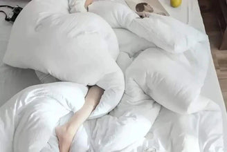 Plain White Cotton Duvet 6*7, Comfortable Sleep Quilt Bedding — Kenya · WIMU Kitchen