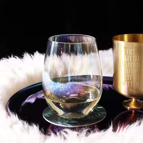 6pcs Stemless Rainbow Wine Glasses — Kenya · WIMU Kitchen Nairobi