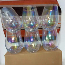 6pcs Stemless Rainbow Wine Glasses (view 2) — Kenya · WIMU Kitchen