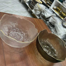 Large Capacity Clear Glass Salad Bowl - Nairobi — view 4 — Kenya · WIMU Kitchen