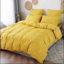 3pc Tufted Wave Duvet cover set — Kenya · WIMU Kitchen