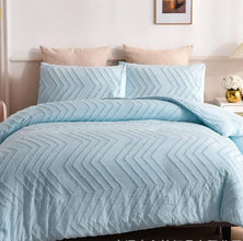 3pc Tufted Wave Duvet cover set — Kenya · WIMU Kitchen