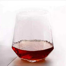 Nordic Diamond Hexagonal Whiskey Glasses (view 2) — Kenya · WIMU Kitchen