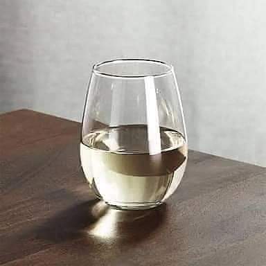 6pcs Large Oval Stemless Wine Glasses — Kenya · WIMU Kitchen Nairobi