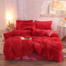 6pc Luxury designs Velvet plush Fluffy Duvet set — Kenya · WIMU Kitchen