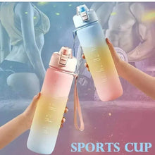 1Litre BPA Free Motivational Water Bottle — Kenya · WIMU Kitchen