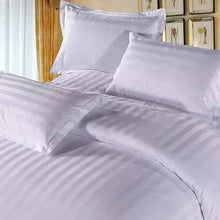 White striped Duvet Cover — Kenya · WIMU Kitchen