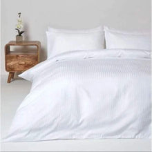 White striped Duvet Cover — Kenya · WIMU Kitchen