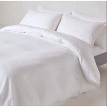 White striped Duvet Cover — Kenya · WIMU Kitchen
