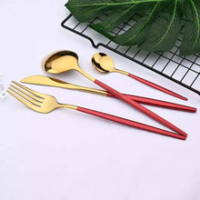 24 Piece Slim Design Cutlery Set - Modern Knives, Forks and Spoons Service for Six — WIMU Kitchen Nairobi — Kenya · WIMU Kitchen