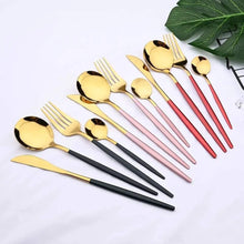 24 Piece Slim Design Cutlery Set - Modern Knives, Forks and Spoons Service for Six — WIMU Kitchen Nairobi — Kenya · WIMU Kitchen