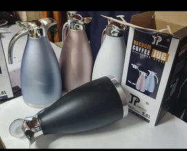 2L Unbreakable Flask Stainless Steel Insulated Vacuum Thermos Hot Cold Water Bottle Tea Coffee — Kenya · WIMU Kitchen