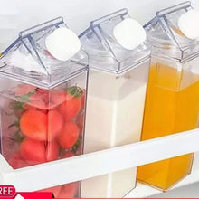 750ml Creative Transparent Milk & Water Bottle – Clear Reusable Fridge Drink Bottle — Kenya · WIMU Kitchen