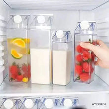 750ml Creative Transparent Milk & Water Bottle – Clear Reusable Fridge Drink Bottle — Kenya · WIMU Kitchen