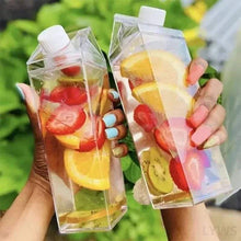 750ml Creative Transparent Milk & Water Bottle – Clear Reusable Fridge Drink Bottle — Kenya · WIMU Kitchen