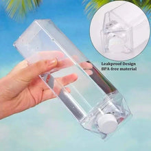 750ml Creative Transparent Milk & Water Bottle – Clear Reusable Fridge Drink Bottle — Kenya · WIMU Kitchen