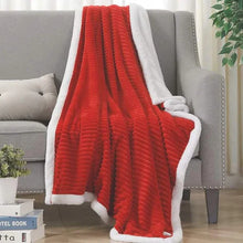 Flannel Sherpa Throw Blankets — Kenya · WIMU Kitchen