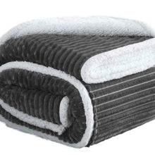 Flannel Sherpa Throw Blankets — Kenya · WIMU Kitchen