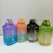 Handled Motivational Water Bottle with a Straw 1.5L — Kenya · WIMU Kitchen