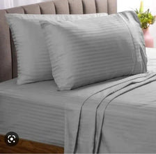 6*7 Pin Stripped Cotton Bedsheets — Kenya · WIMU Kitchen