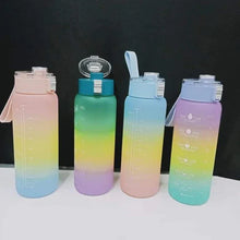 1Litre Motivational water bottle without a straw — Kenya · WIMU Kitchen