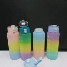 1Litre Motivational water bottle without a straw — Kenya · WIMU Kitchen