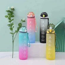 1Litre Motivational water bottle without a straw — Kenya · WIMU Kitchen