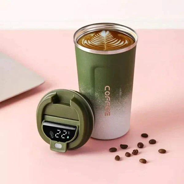 Thermos Coffee Travel Mugs with Temperature display vacuum flask — Kenya · WIMU Kitchen Nairobi
