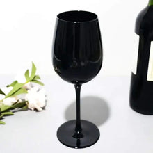 6pcs Black Glass Goblets (view 2) — Kenya · WIMU Kitchen