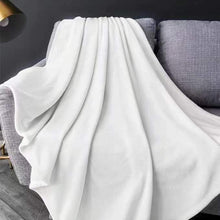 White fleece blanket — Kenya · WIMU Kitchen