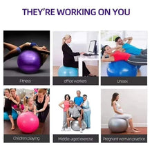 75cm Anti-Burst Yoga & Birth Ball with Pump — view 4 — Kenya · WIMU Kitchen