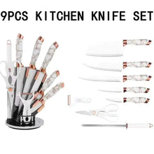 Kitchen Knives 9pcs Set (view 3) — Kenya · WIMU Kitchen