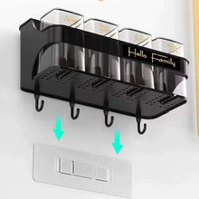 Toothbrush Holder & Toothpaste Dispenser, 4 Cups — view 3 — Kenya · WIMU Kitchen