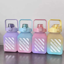 Unbreakable 1.5L Multicoloured Water Bottle — Kenya · WIMU Kitchen