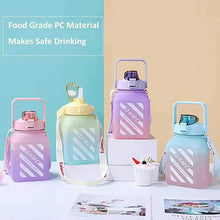 Unbreakable 1.5L Multicoloured Water Bottle — Kenya · WIMU Kitchen