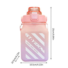 Unbreakable 1.5L Multicoloured Water Bottle — Kenya · WIMU Kitchen